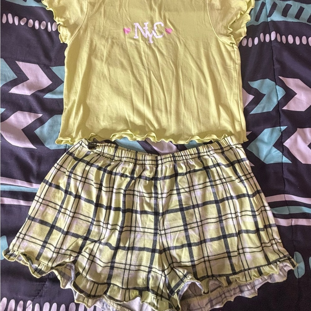 2 Piece NYC Pajama Set